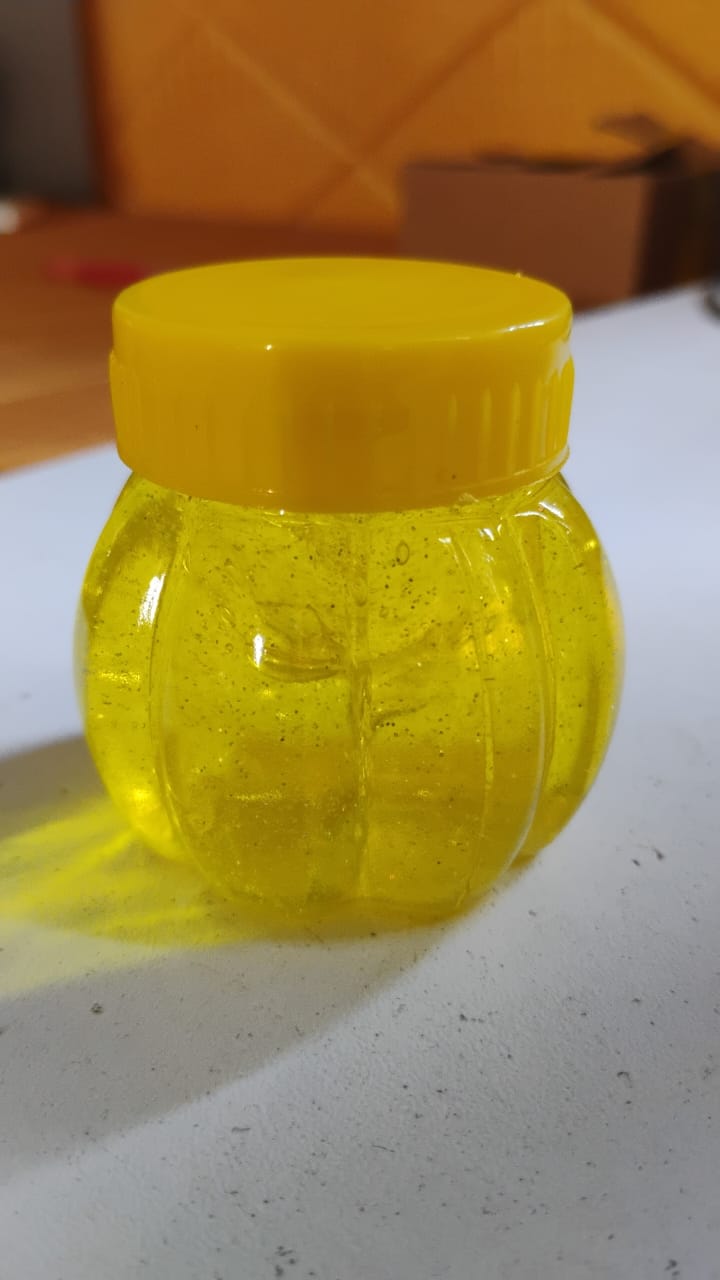 Soft Jar Slime Combo of Glitter Slime and Crystal Slime Soft Jar Slime Combo of Glitter Slime and Crystal Slime